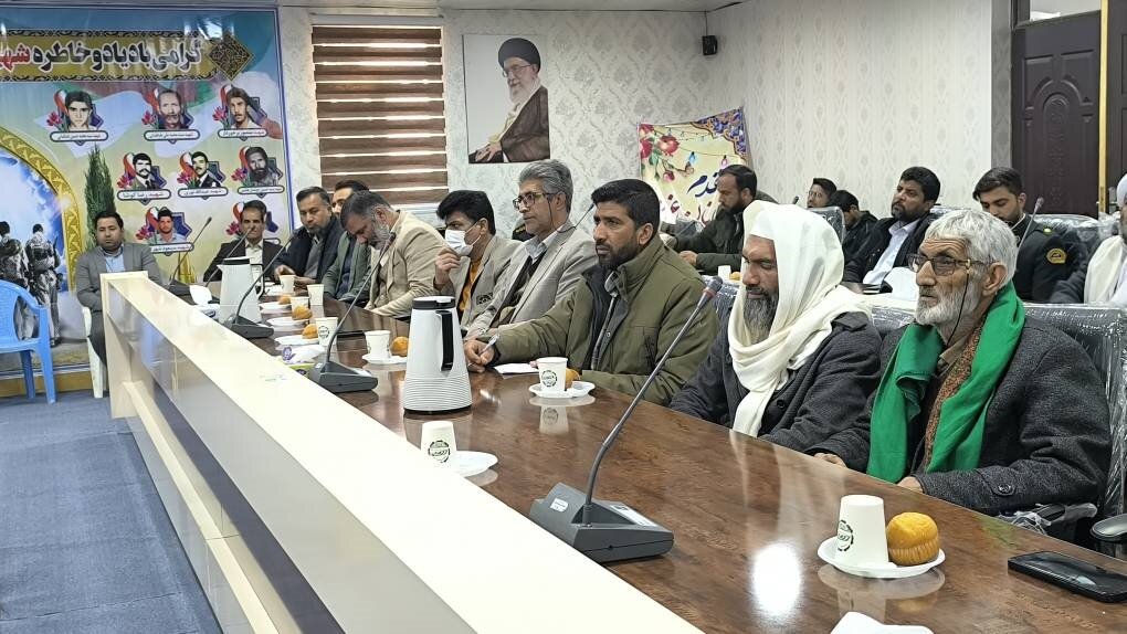 نشست تخصصی مجمع بسیج شهرستان هامون با تأکید بر پیگیری مطالبات مردم سیستان