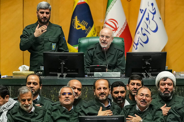 صحن علنی ۲۰ دی ماه ۱۴۰۴ - اعلام حمایت نمایندگان مجلس از سپاه پاسداران انقلاب اسلامی