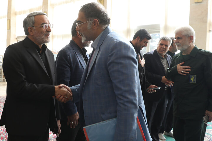 مراسم ختم مادر معینی آرانی