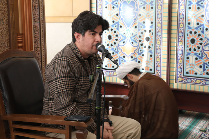 مراسم ختم مادر معینی آرانی