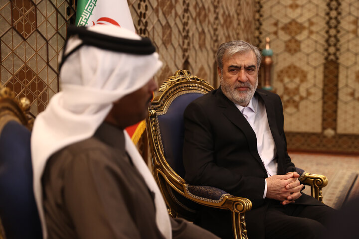 دیدار عزیزی رئیس کمیسیون امنیت ملی با سفیر قطر در ایران
