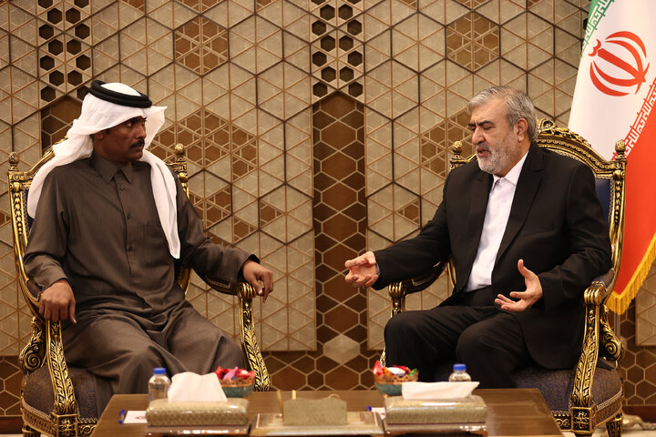 دیدار عزیزی رئیس کمیسیون امنیت ملی با سفیر قطر در ایران