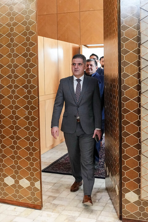 دیدار کاردار سفارت عراق با حجت‌الاسلام نقدعلی