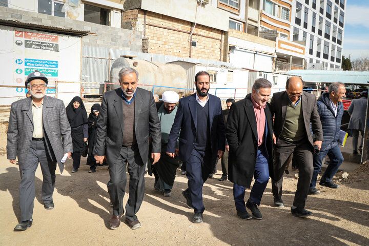 بازدید اعضای مجمع نمایندگان استان تهران مجلس از مترو اسلامشهر