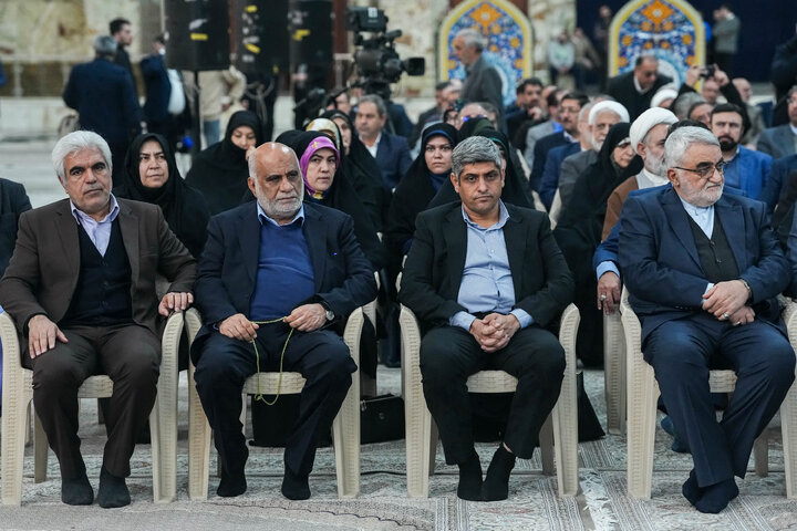 تجدید میثاق رئیس و نمایندگان مجلس با آرمان‌های امام خمینی(ره)