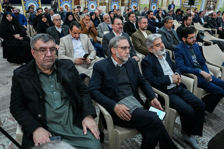 تجدید میثاق رئیس و نمایندگان مجلس با آرمان‌های امام خمینی(ره)