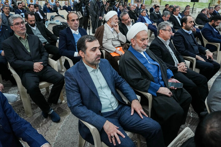 تجدید میثاق رئیس و نمایندگان مجلس با آرمان‌های امام خمینی(ره)