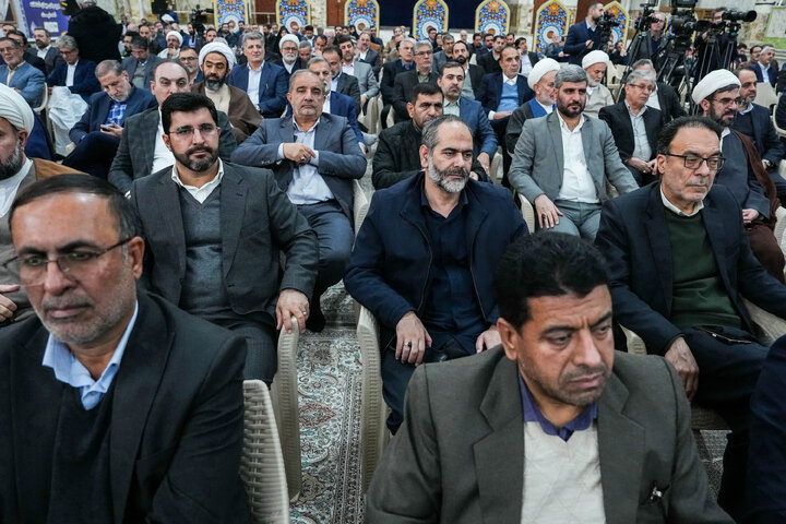 تجدید میثاق رئیس و نمایندگان مجلس با آرمان‌های امام خمینی(ره)