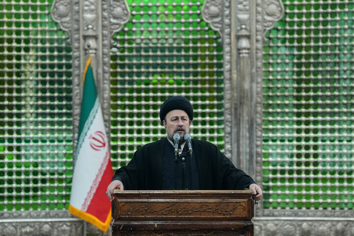 تجدید میثاق رئیس و نمایندگان مجلس با آرمان‌های امام خمینی(ره)