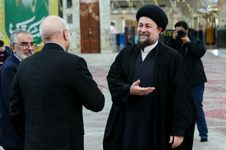 تجدید میثاق رئیس و نمایندگان مجلس با آرمان‌های امام خمینی(ره)