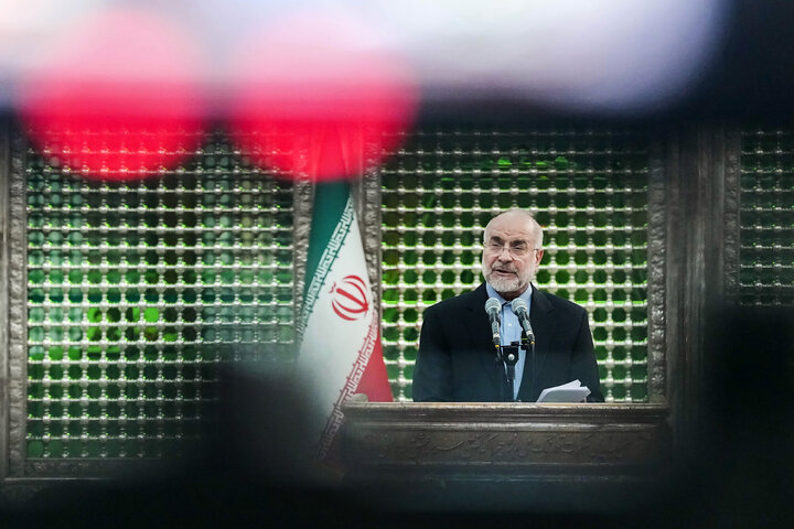 تجدید میثاق رئیس و نمایندگان مجلس با آرمان‌های امام خمینی(ره)