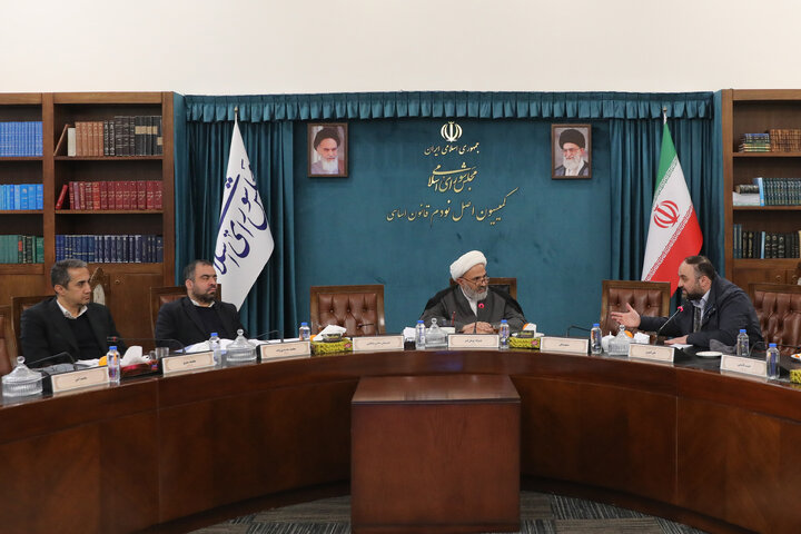 نشست کمسیون اصل نود پیرامون پروژه ذخیره سازی گاز