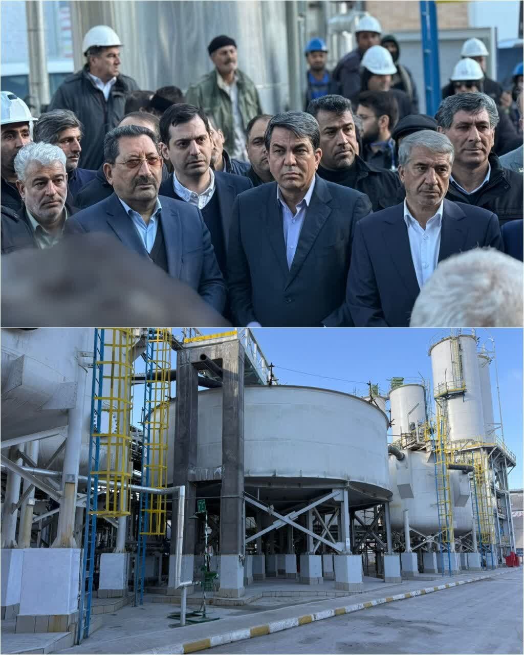 کارخانه تصفیه پساب اسید مجتمع مس سرچشمه رفسنجان به بهره برداری رسید