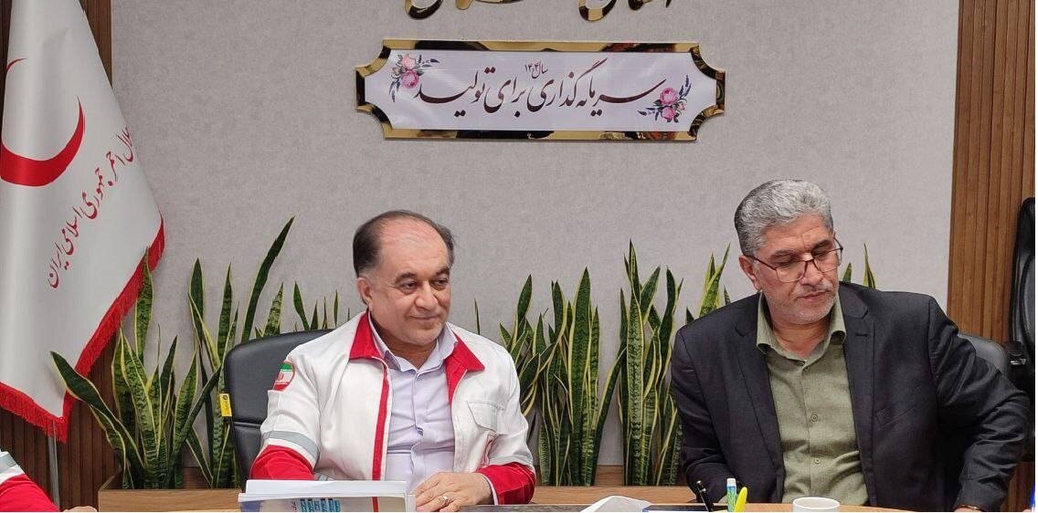 آغاز عملیات اجرایی ۲۳۳ پروژه عمرانی، اقتصادی و اشتغالزایی در آققلا/ دیدار سنگدوینی با مدیرعامل هلال احمر استان گلستان