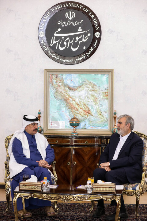 دیدار سفیر عربستان با رئیس کمیسیون امنیت ملی مجلس