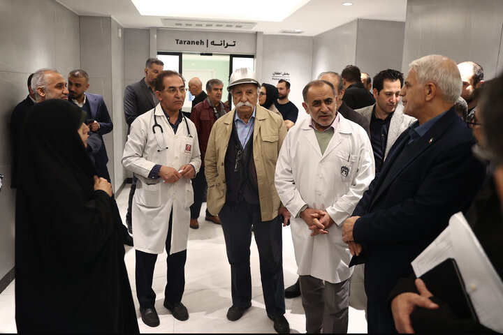 بازدید اعضای مجمع نمایندگان تهران از انستیتو کانسر بیمارستان امام خمینی تهران