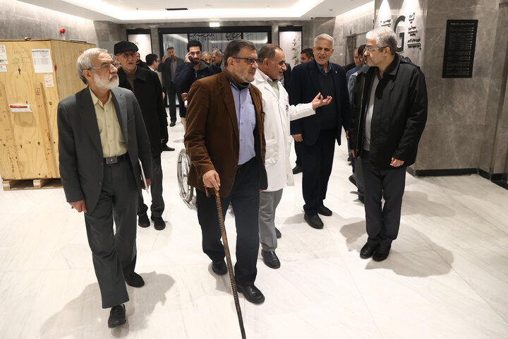 بازدید اعضای مجمع نمایندگان تهران از انستیتو کانسر بیمارستان امام خمینی تهران