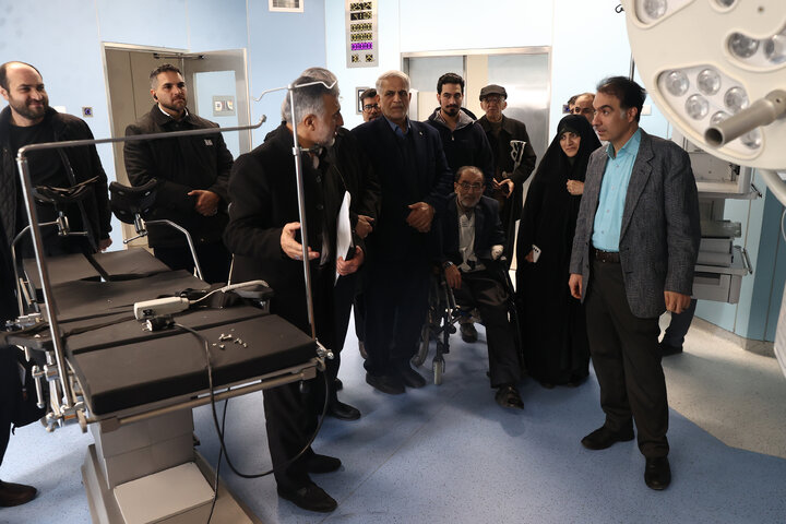 بازدید اعضای مجمع نمایندگان تهران از انستیتو کانسر بیمارستان امام خمینی تهران