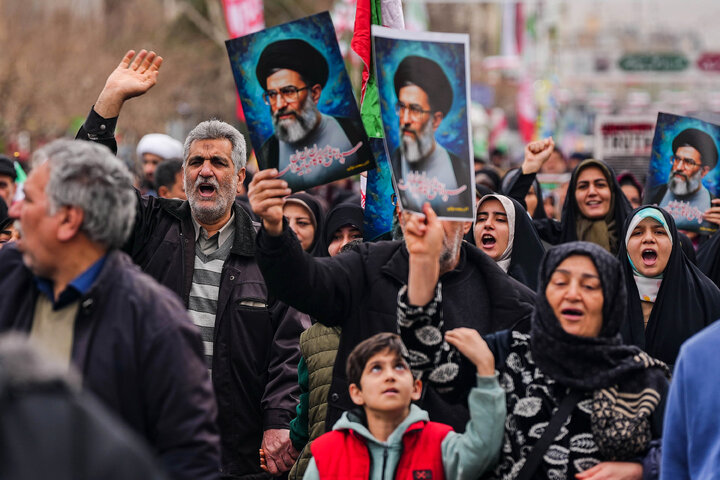 حضور دکتر قالیباف در راهپیمایی یوم‌الله ۲۲ بهمن - تهران