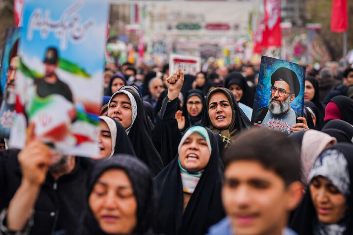 حضور دکتر قالیباف در راهپیمایی یوم‌الله ۲۲ بهمن - تهران