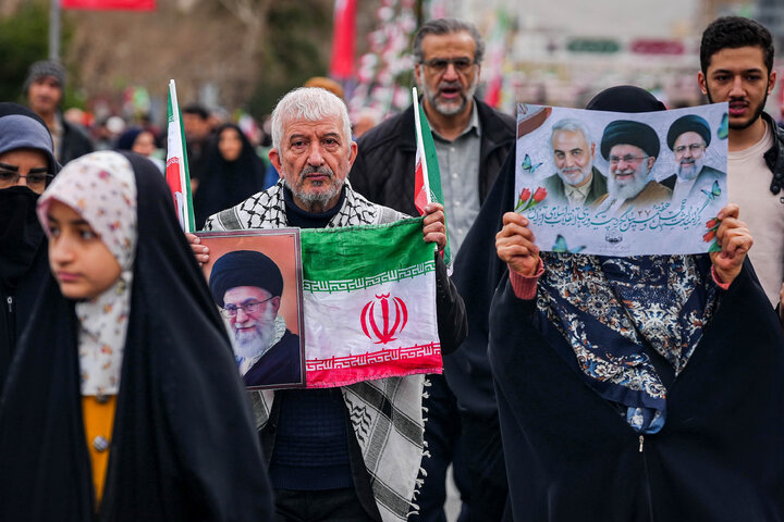 حضور دکتر قالیباف در راهپیمایی یوم‌الله ۲۲ بهمن - تهران