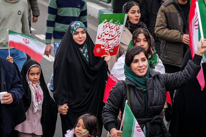 حضور دکتر قالیباف در راهپیمایی یوم‌الله ۲۲ بهمن - تهران