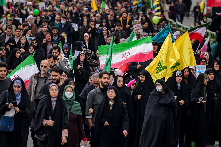 حضور دکتر قالیباف در راهپیمایی یوم‌الله ۲۲ بهمن - تهران