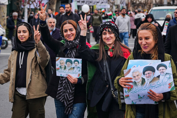 حضور دکتر قالیباف در راهپیمایی یوم‌الله ۲۲ بهمن - تهران