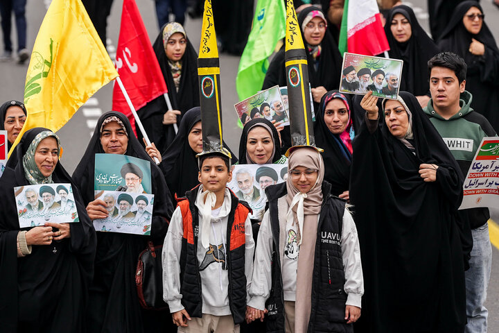 حضور دکتر قالیباف در راهپیمایی یوم‌الله ۲۲ بهمن - تهران