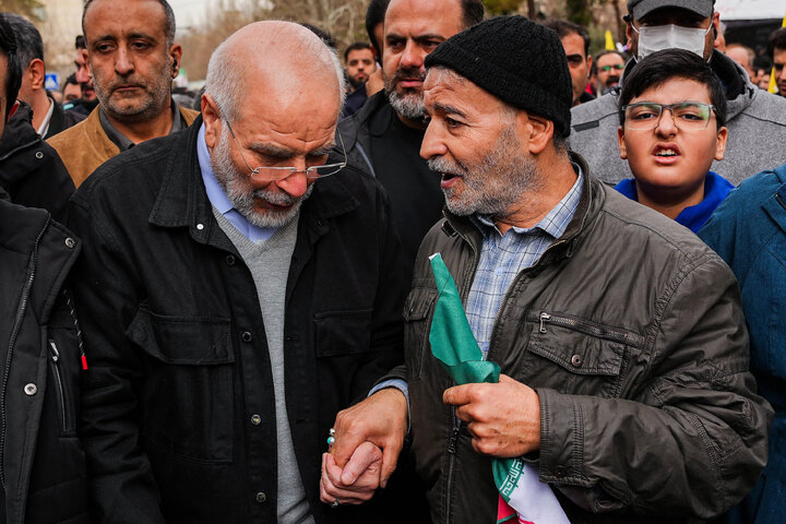 حضور دکتر قالیباف در راهپیمایی یوم‌الله ۲۲ بهمن - تهران