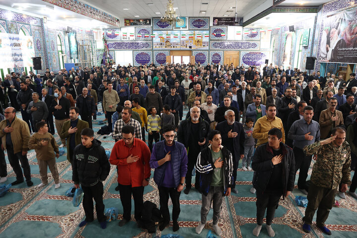 بیستمین یادواره شهدای منطقه سگزآباد و گرامیداشت شهدای اقتدار و امنیت