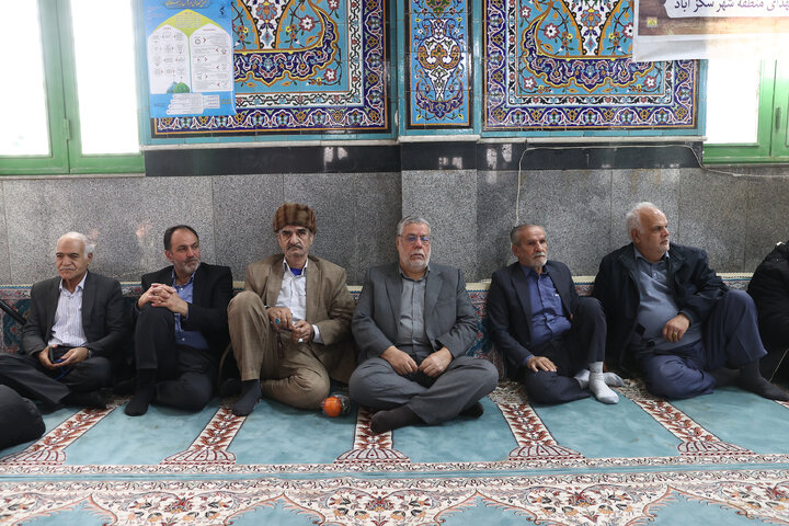 بیستمین یادواره شهدای منطقه سگزآباد و گرامیداشت شهدای اقتدار و امنیت