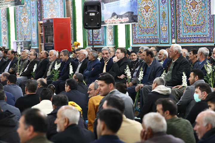 بیستمین یادواره شهدای منطقه سگزآباد و گرامیداشت شهدای اقتدار و امنیت