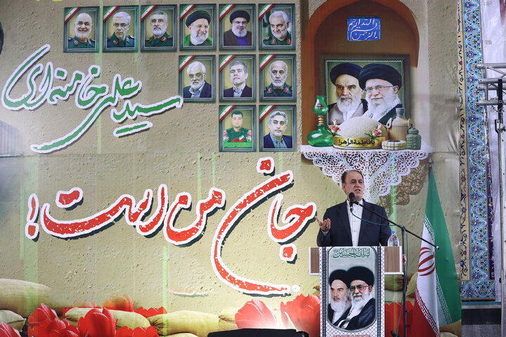 بیستمین یادواره شهدای منطقه سگزآباد و گرامیداشت شهدای اقتدار و امنیت