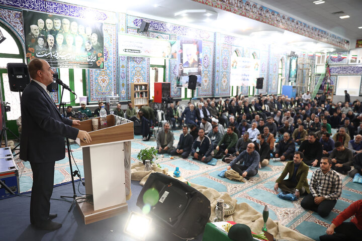 بیستمین یادواره شهدای منطقه سگزآباد و گرامیداشت شهدای اقتدار و امنیت