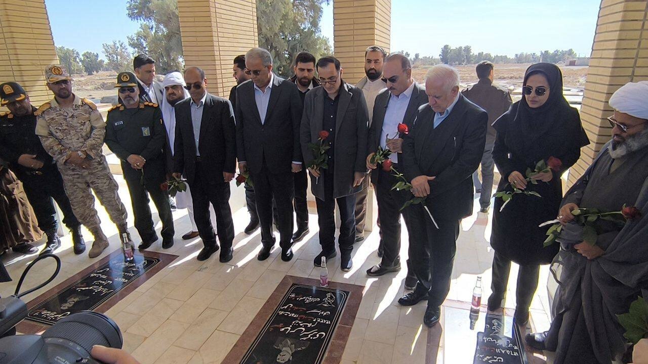 ساختمان جدید فرمانداری هامون افتتاح شد