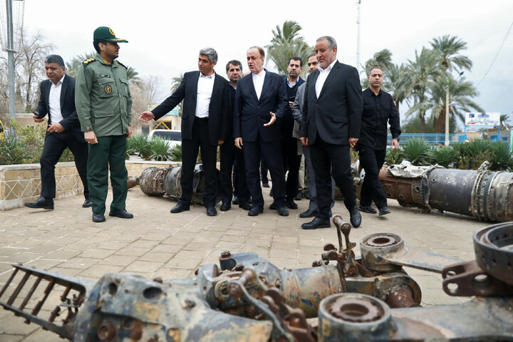 بازدید حمیدرضا حاجی بابایی نایب‌رئیس مجلس از ژئوپارک طبس
