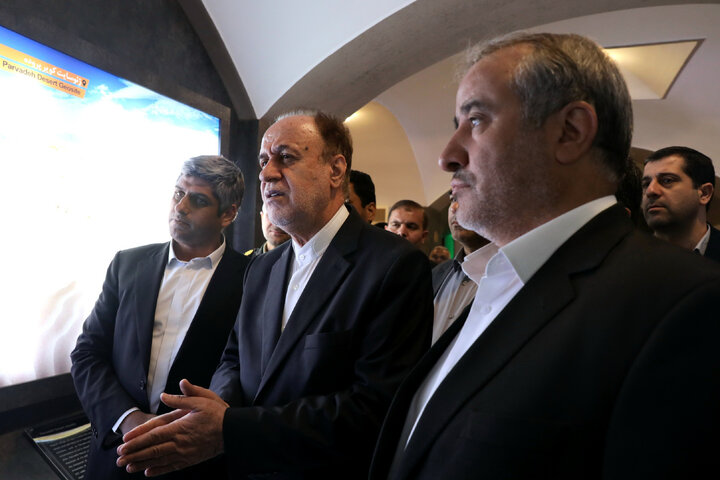 بازدید حمیدرضا حاجی بابایی نایب‌رئیس مجلس از ژئوپارک طبس