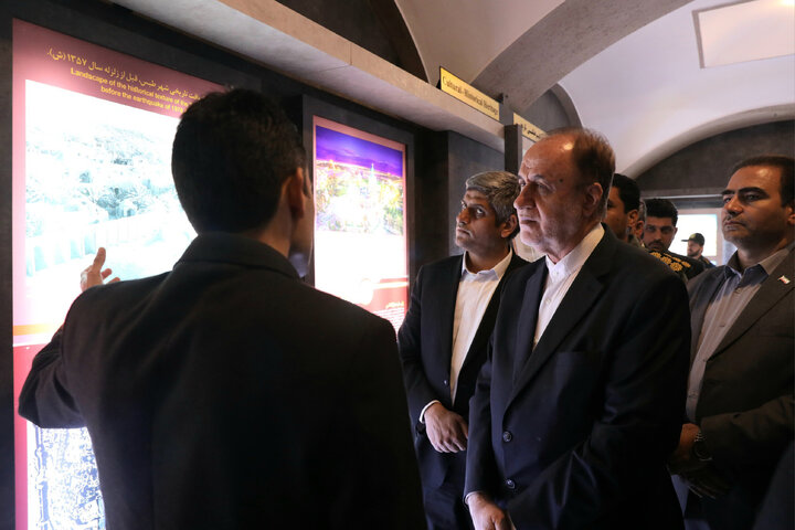 بازدید حمیدرضا حاجی بابایی نایب‌رئیس مجلس از ژئوپارک طبس