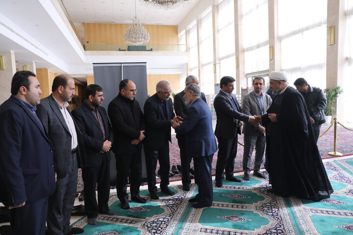 مراسم ختم برادرعبدالجلال ایری نماینده مردم غرب گلستان در مجلس شورای اسلامی