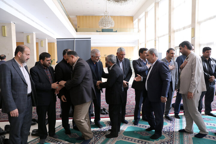 مراسم ختم برادرعبدالجلال ایری نماینده مردم غرب گلستان در مجلس شورای اسلامی