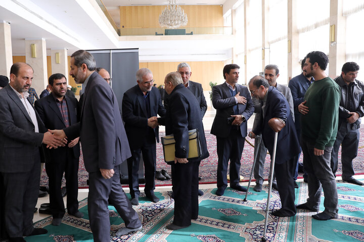 مراسم ختم برادرعبدالجلال ایری نماینده مردم غرب گلستان در مجلس شورای اسلامی