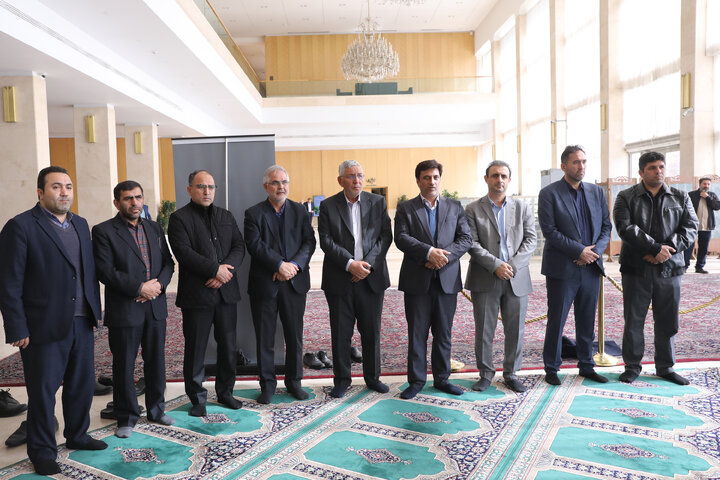 مراسم ختم برادرعبدالجلال ایری نماینده مردم غرب گلستان در مجلس شورای اسلامی