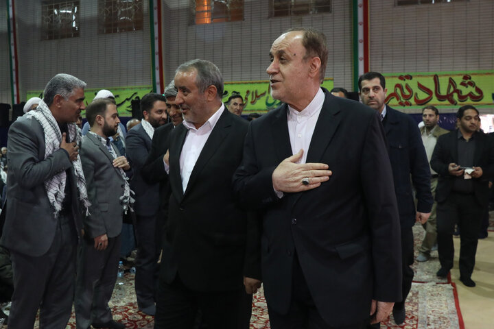 حضور نایب رئیس مجلس در چهارمین اجلاسیه شهدای شهرستان طبس