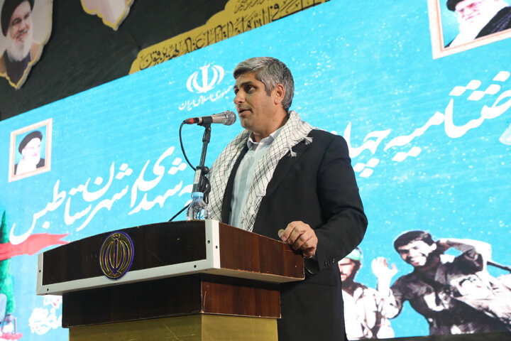 حضور نایب رئیس مجلس در چهارمین اجلاسیه شهدای شهرستان طبس