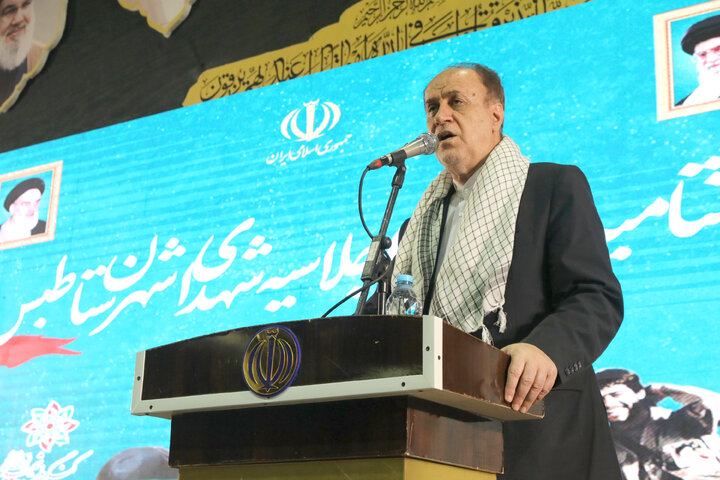 حضور نایب رئیس مجلس در چهارمین اجلاسیه شهدای شهرستان طبس