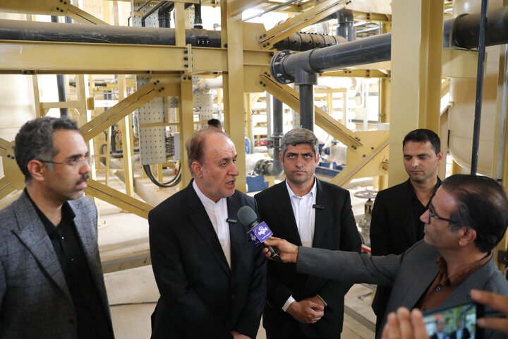بازدید نایب‌رئیس مجلس از نیروگاه ذغال‌سنگی طبس