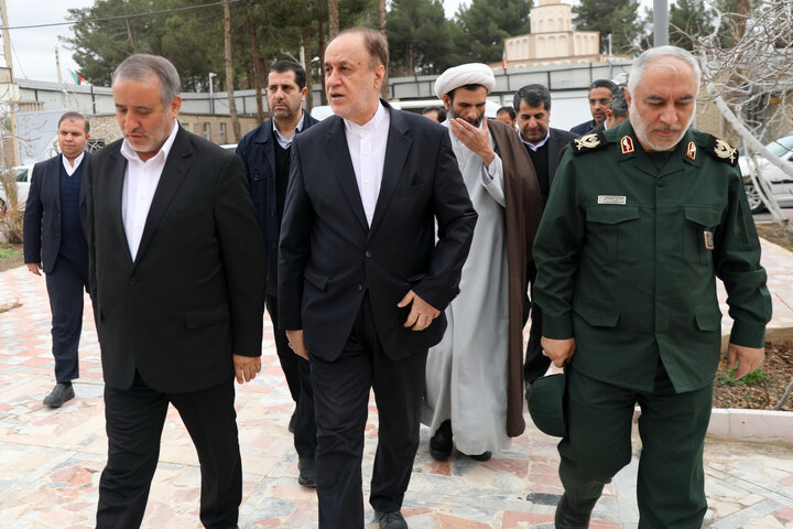 دیدار حمیدرضا حاجی بابایی با نماینده ولی فقیه در استان خراسان جنوبی