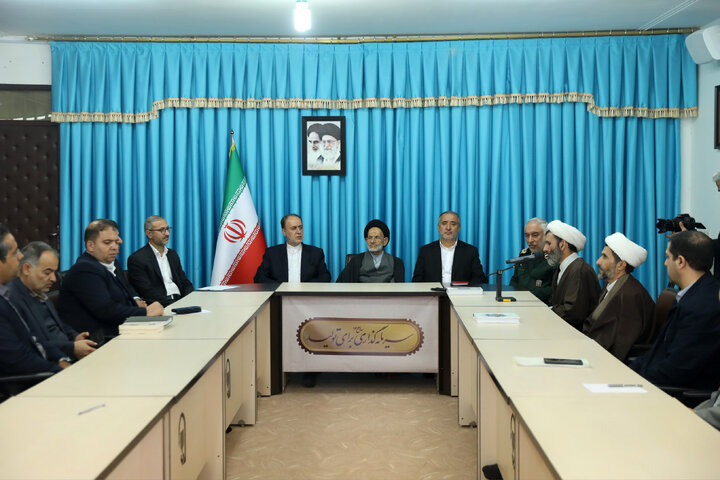 دیدار حمیدرضا حاجی بابایی با نماینده ولی فقیه در استان خراسان جنوبی