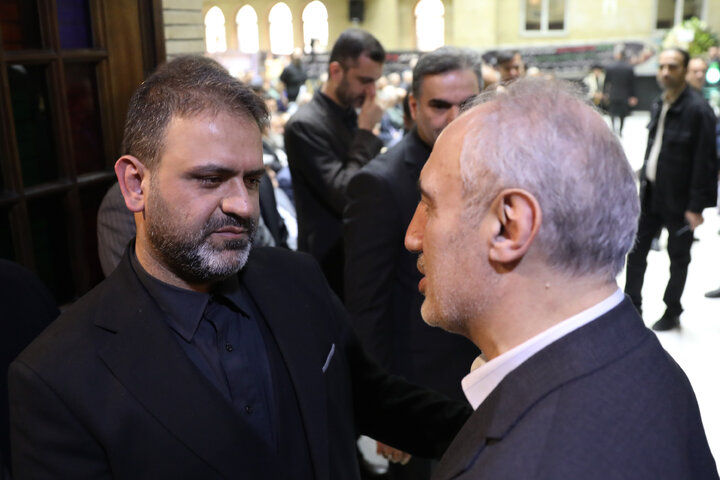 مراسم ختم پدر رضا جباری نماینده مسجد سلیمان